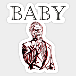 baby billy Sticker